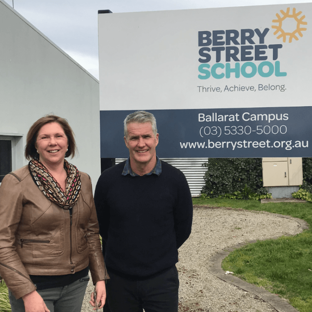 Federal mp at berry street school