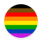 rainbow bipoc flag